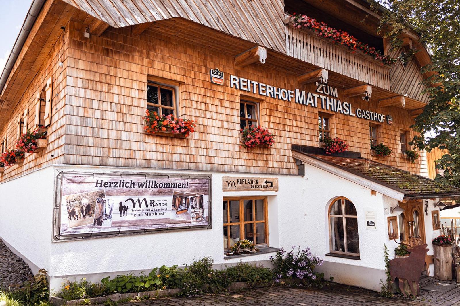 Landhotel Zum Matthiasl Bischofsreut Exteriér fotografie